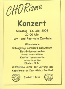CHORisma Zornheim