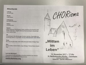 CHORisma Konzert