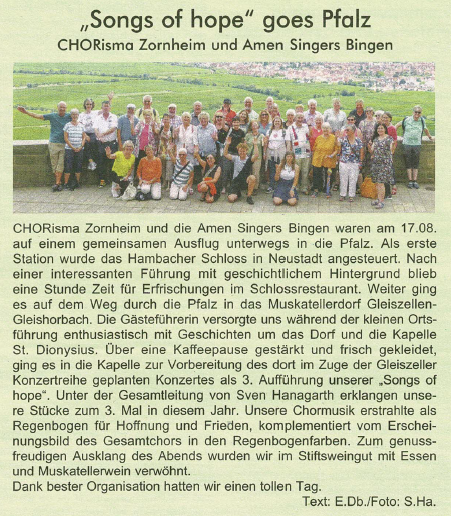 August 2024 Ausflug mit Konzert